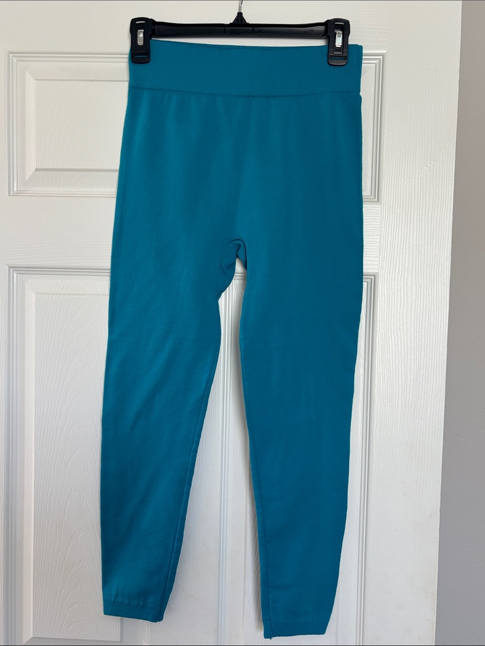 Women Teal Stretch Leggings